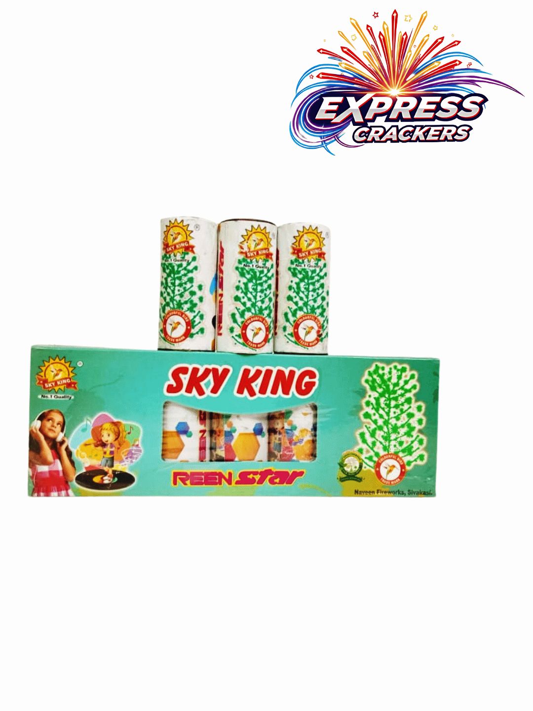 Green star(3pcs)