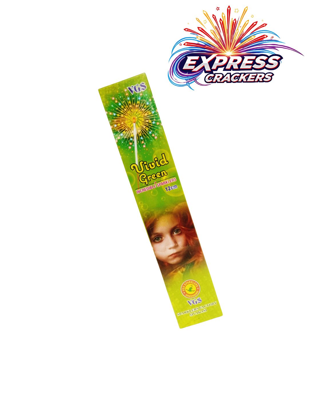 12cm Green Sparklers