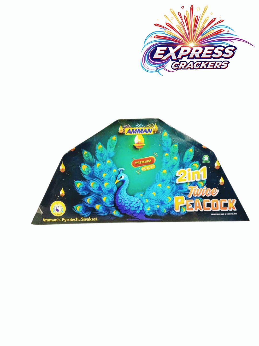 Bada peacock (multicolour)