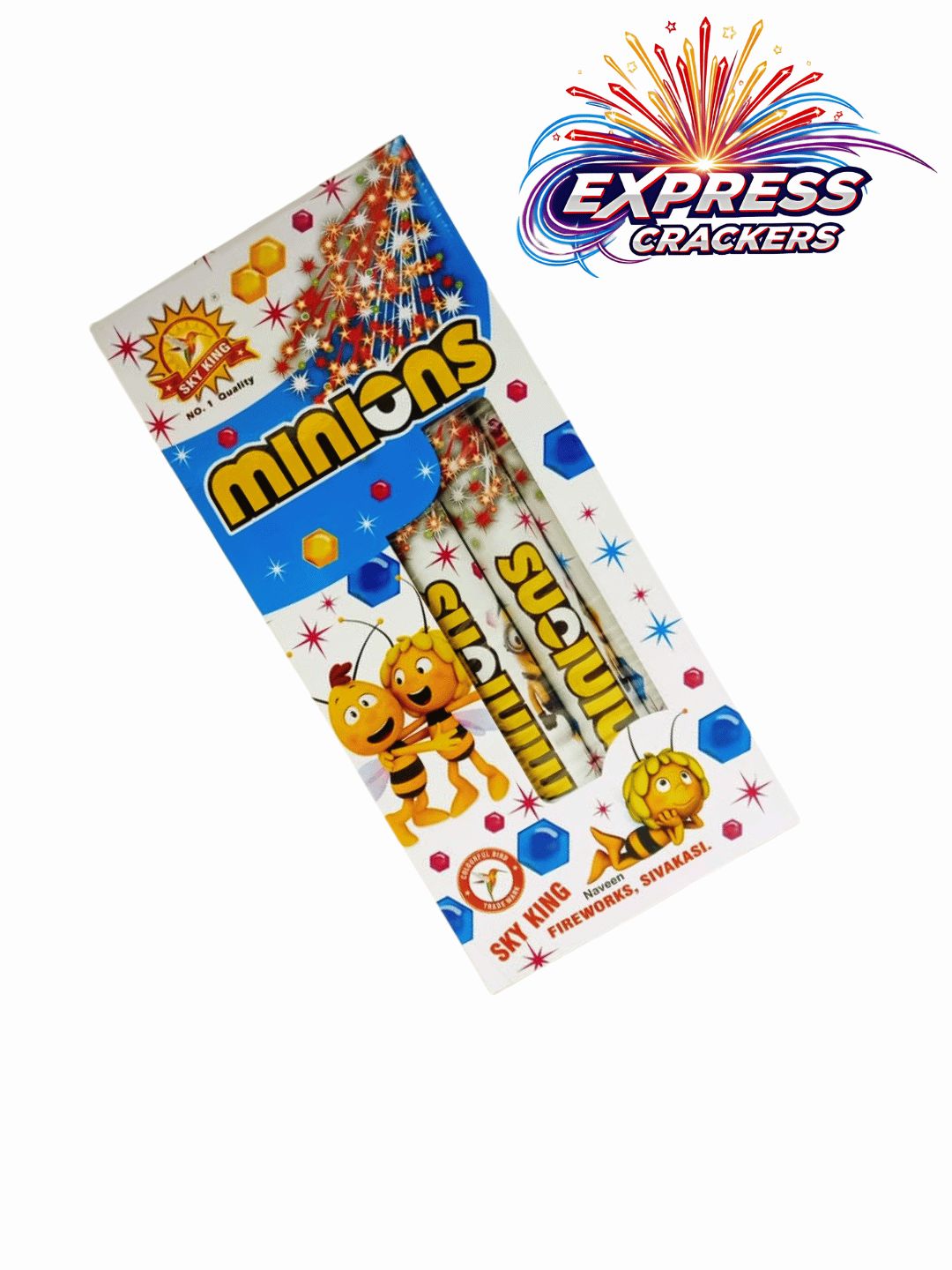 Minions(Red&White crackling)(3pcs)